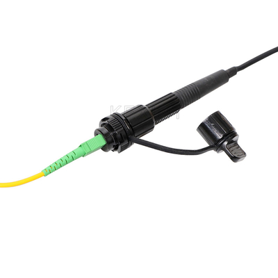 آداپتور فیبر نوری نوع Mini KEXINT SC برای فضای باز IP68 ضد آب برای محفظه اتصال فیبر