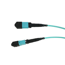 پچ سیم فیبر نوری OM3 MTP-MTP OM4 12 Cable Adapter 40G 300M
