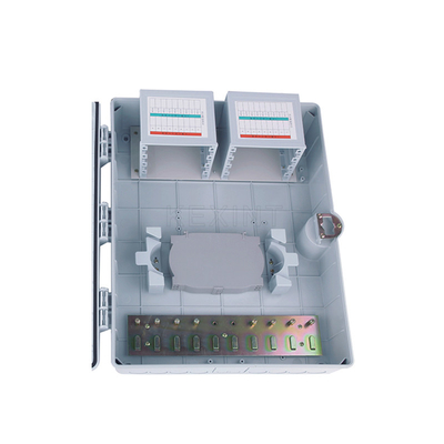 جعبه توزیع فیبر نوری مخابراتی 64 هسته ای FTTH در فضای باز دیوار / پایه نصب شده