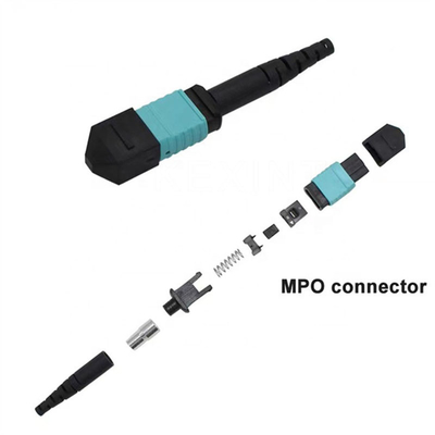 کانکتور KEXINT FTTH MTP MPO برای فیبر SM MM OM1 OM2 OM3 OM4