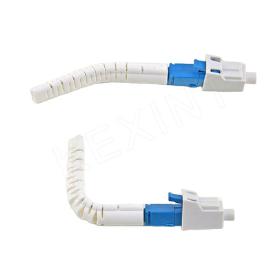 اتصالات فیبر نوری KEXINT SM MM چکمه های زاویه دار قابل تنظیم پولیش PC/UPC/APC