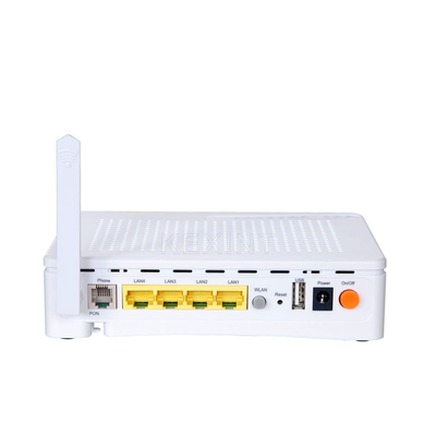 روتر KEXINT Wifi 4GE 2POTS GEPON ONU White English Software Network 1 SC UPC PON Port