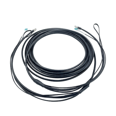 کابل شبکه KEXINT LC Duplex CAT6 UTP ADD 2 Core Photoelectric Composite Cable