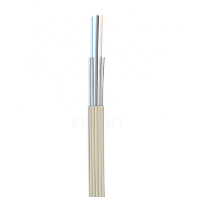 کابل قطره فیبر نوری KEXINT GJYXBCH در فضای باز 5 سیم فولادی 2 هسته کابل پروانه ای