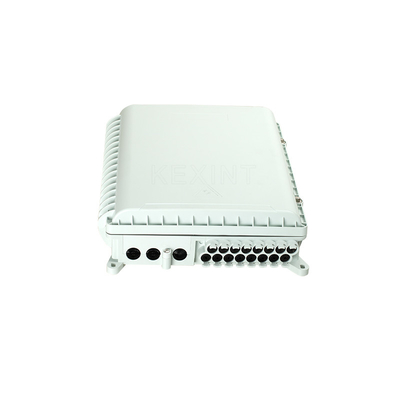 جعبه توزیع فیبر نوری KEXINT PC ABS جعبه پایانی FTTH دیواری سفید