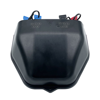 جعبه توزیع فیبر نوری SC دیواری FTTH در فضای باز مشکی KEXINT KXT-8A-01