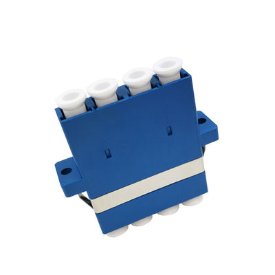 عملکرد عالی آداپتور فیبر نوری 4 هسته ای LC ارتباطی سیستم FTTH آبی