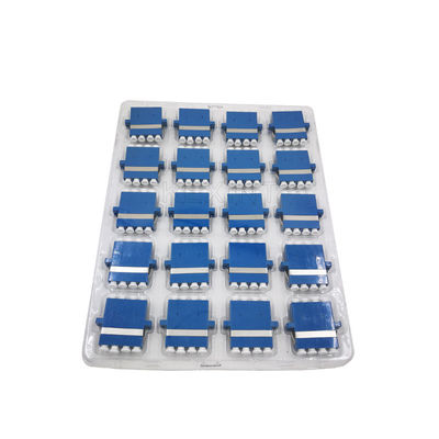 عملکرد عالی آداپتور فیبر نوری 4 هسته ای LC ارتباطی سیستم FTTH آبی