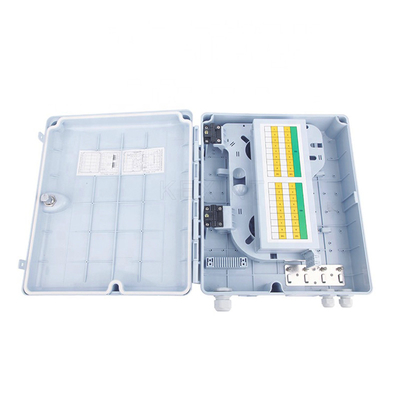 جعبه توزیع فیبر نوری FTTH 32 هسته ای KEXINT KXT-16I با PLC ABS PC سفید