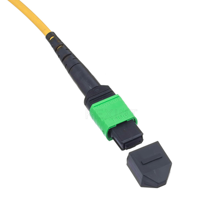 8 هسته فیبر نوری وصله کابل MPO MTP به LC Duplex Breakout Cable