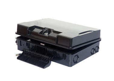 جعبه توزیع فیبر نوری سیاه 24 هسته ای نصب کامپیوتر ABS SMC