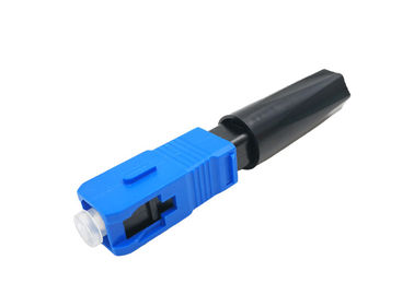 اتصال سریع فیبر نوری SC/UPC SM، کانکتورهای فیبر نوری سریع 50 میلی متری