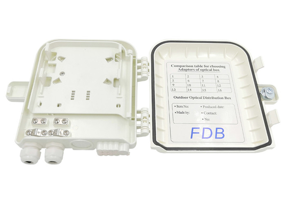 جعبه جداکننده فیبر نوری ABS PC 8 هسته ای SC/FC دیواری