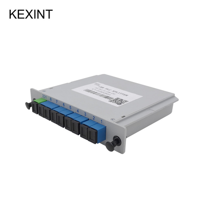 جعبه اتصال 1*8 فیبر نوری PLC جداسازی فیبر تک حالته LGX SC/UPC