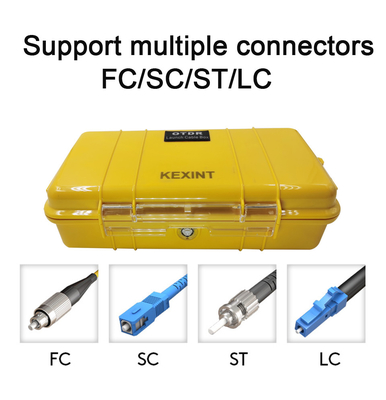 OTDR Launch Cable Box Tool Fiber Optic Outdoor SC/APC LC/APC Connector 1km SM 1310/1550nm